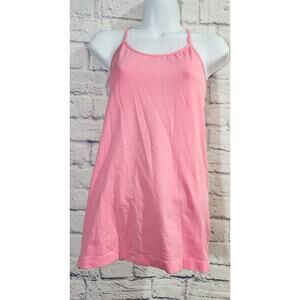 Mega Wear Maternity Pink Crisscross Spaghetti Strap Tank Top One Size Stretchy